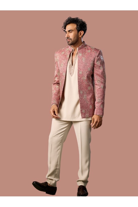BLUSH PINK  JODHPURI 
